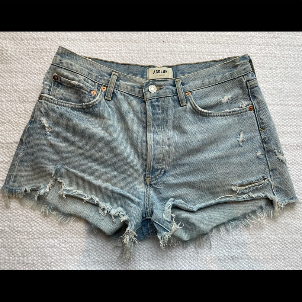 Agolde Cut Off Shorts